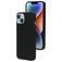 Mobiparts Coque iPhone 14 Coque arrière en Silicone - Noir