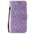 Mobigear Flowers Housse Huawei P40 Etui Porte-Monnaie - Violet