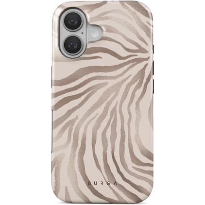 Burga Tough iPhone 16 MagSafe Plastique rigide Coque arrière Antichoc - Lustre