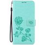 Mobigear Roses Housse HONOR 50 Lite Etui Porte-Monnaie - Vert