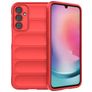Mobigear Bumpy Coque Samsung Galaxy A24 Coque arrière en TPU Souple - Rouge
