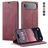 CaseMe 013 Housse iPhone Air Etui Porte-Monnaie - Rouge