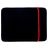Mobigear Two Way Pochette Ordinateur portable en Neoprène (max 27 cm x 37 cm) Housse ordinateur - Noir / Rouge