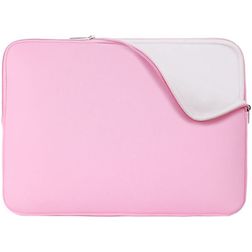 Mobigear Basics Pochette Ordinateur portable 16 Pouces Housse ordinateur - Rose