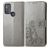 Mobigear Clover Motorola Moto G50 Étui Portefeuille - Gris