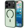 Mobiparts Hardcover Coque iPhone 17 Pro Max MagSafe Coque arrière Rigide - Satin Green