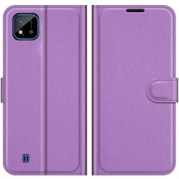 Mobigear Classic Housse Realme C11 (2020) Etui Porte-Monnaie - Violet