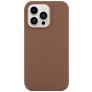 Mobigear Colors Coque iPhone 14 Pro Max Coque arrière en TPU Souple - Marron