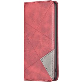 Mobigear Rhombus Slim Housse OPPO Find X5 Lite Etui - Rouge