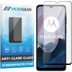 Mobigear Premium Motorola Moto E22i Verre trempé Protection d'écran - Compatible Coque - Noir