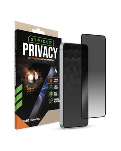 Striker Xtreme Impact Privacy Samsung Galaxy S26 Ultra Verre trempé Protection d'écran Confidentialité - Compatible Coque - Noir