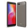 Mobigear Brushed Slim Coque Xiaomi Redmi 6A Coque arrière en TPU Souple - Gris