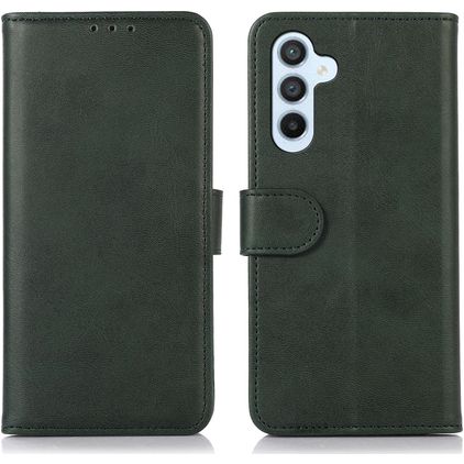 Mobigear Wallet Housse Samsung Galaxy A56 Etui Porte-Monnaie - Vert