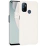 Mobigear Croco OnePlus Nord N100 Plastique rigide Coque arrière - Blanc