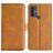 Mobigear Slim Magnet Housse TCL 305 Etui Porte-Monnaie - Cognac
