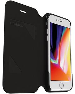 OtterBox Strada Via Housse iPhone SE (2020) Etui - Noir