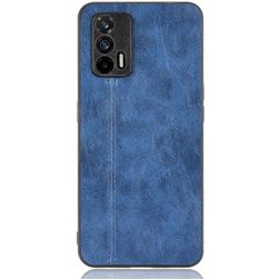 Mobigear Stitch Coque Realme GT Coque arrière - Bleu