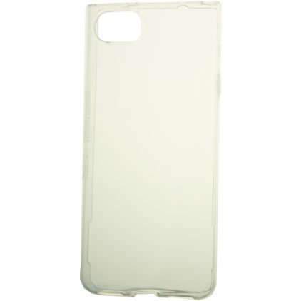 Mobilize Gelly Coque Transparente Blackberry KEYone Coque arrière en TPU Souple - Transparent