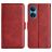 Mobigear Slim Magnet Housse HONOR X7 Etui Porte-Monnaie - Rouge