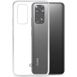 Mobilize Gelly Coque Transparente Xiaomi Redmi Note 10 4G Coque arrière en TPU Souple - Transparent