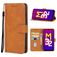 Mobigear Wallet Housse Samsung Galaxy M32 5G Etui Porte-Monnaie - Marron