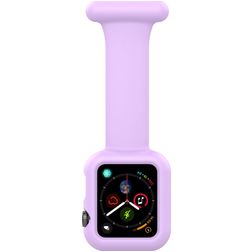 Mobigear Clip Case Bracelet Infirmière pour Apple Watch Épingle - 46/45/44 mm - Violet