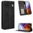 Mobigear Sensation Housse Google Pixel 9 Etui Porte-Monnaie - Noir