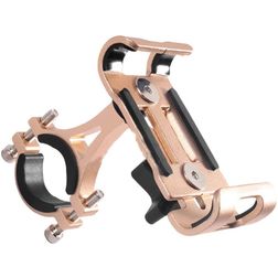 Mobigear Alloy Fixing Support Vélo / Moto Guidon Pince Universel - Or