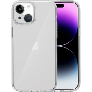 Mobigear Crystal Coque Transparente iPhone 15 Coque arrière Rigide - Transparent