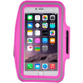Mobigear Brassard Téléphone iPhone 6 Plus Brassard Coque de Sport en Neoprène - Magenta