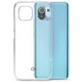 Mobilize Gelly Coque Transparente Xiaomi Mi 11 Coque arrière en TPU Souple - Transparent