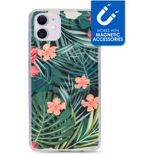 My Style Magneta Coque iPhone 11 Coque arrière en TPU Souple - Black Jungle