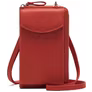 Antonio Fonzo Crossbody Sac Téléphone - Large - Cherry Red
