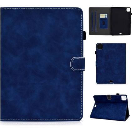 Mobigear Folio iPad Air 5 (2022) Étui + Porte-stylet - Bleu