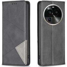 Mobigear Rhombus Slim Housse OPPO Find X6 Pro Etui - Noir