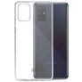Mobilize Gelly Coque Transparente Samsung Galaxy A71 Coque arrière en TPU Souple - Transparent