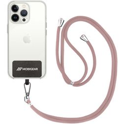 Mobigear Lanyard - Cordon de téléphone universel ajustable en Nylon - Rose doré