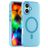 Mobigear Shockproof Coque iPhone 17 MagSafe Coque arrière Rigide - Bleu