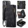 Caseme 008 Housse iPhone 16 Plus Etui avec Coque Détachable Porte-Monnaie - Noir