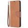 Mobigear Excellent Housse Samsung Galaxy A12 Etui Porte-Monnaie - Marron