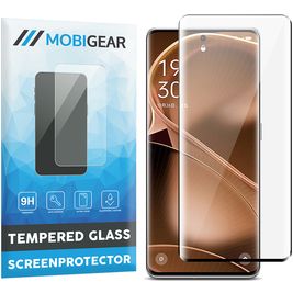 Mobigear OPPO Find X6 Pro Verre trempé Protection d'écran - Compatible Coque - Noir