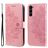 Mobigear Flowers Housse Samsung Galaxy S23 Etui Porte-Monnaie - Magenta