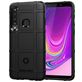 Mobigear Rugged Shield Coque Samsung Galaxy A9 (2018) Coque arrière en TPU Souple Anti-Chocs - Noir