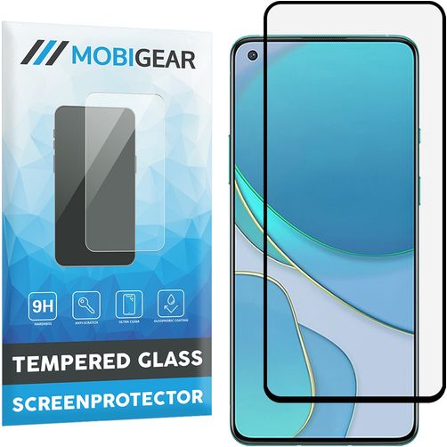Mobigear Premium OnePlus 8T Verre trempé Protection d'écran - Compatible Coque - Noir