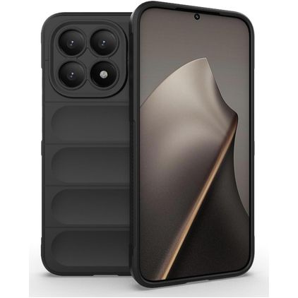 Mobigear Bumpy Coque Xiaomi 15T Coque arrière en TPU Souple - Noir
