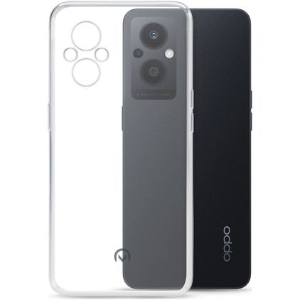 Mobilize Gelly Coque Transparente OPPO Reno 7 Lite Coque arrière en TPU Souple - Transparent