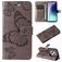 Mobigear Butterfly Xiaomi Redmi 14C Étui Portefeuille - Gris