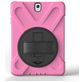 Mobigear SureGrip XGuard Coque Samsung Galaxy Tab S3 9.7 Coque Arrière Rigide Antichoc + Support Amovible - Rose