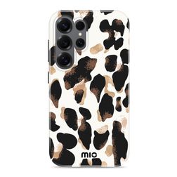 MIO Coque Samsung Galaxy S26 Ultra MagSafe Coque arrière Rigide - Leopard