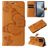 Mobigear Butterfly Housse Xiaomi 14T Etui Porte-Monnaie - Cognac